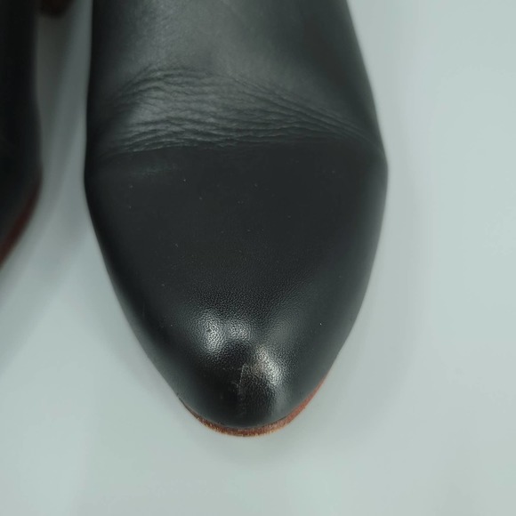 Nisolo Sofia Slip-On Black Leather Mule Clog size 7 - Picture 3 of 14